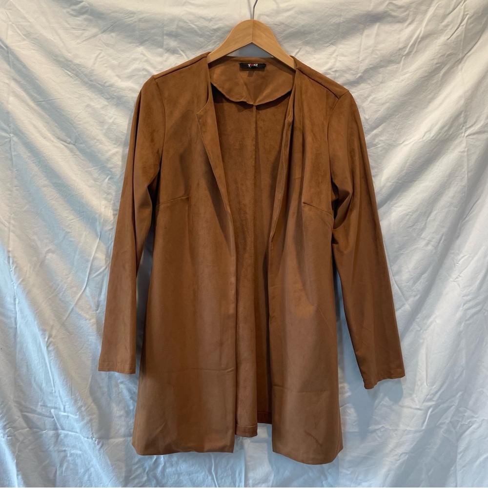 YEST faux suede jacket size M - Picture 3 of 8